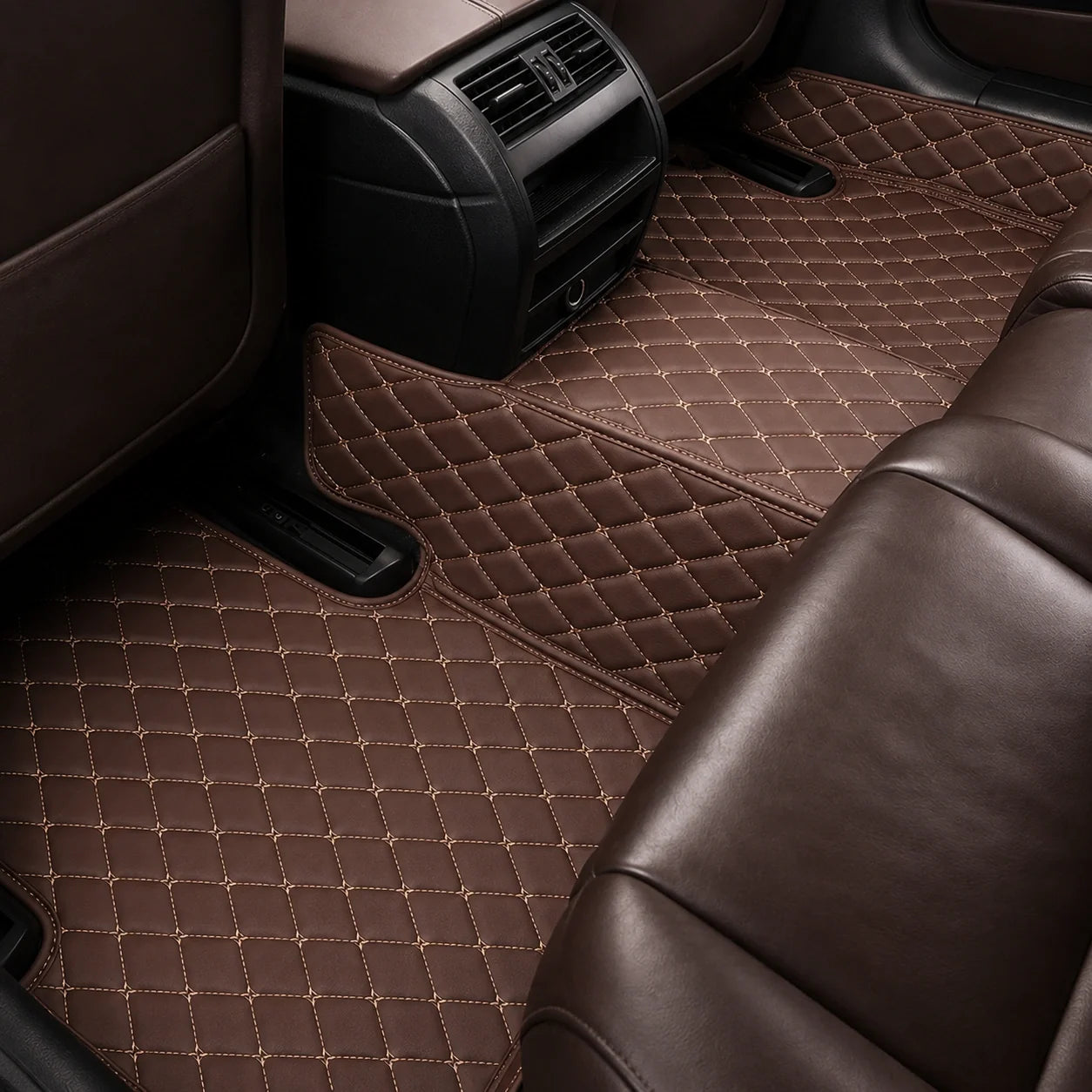 Coffee Brown Custom Car Mats