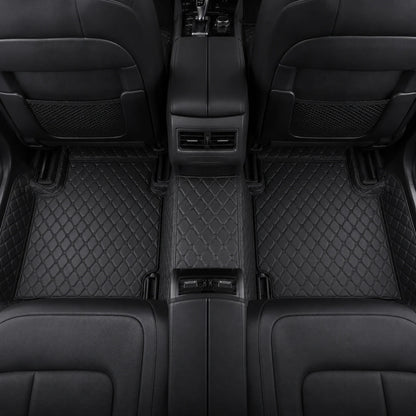 All Black Custom Car Mats