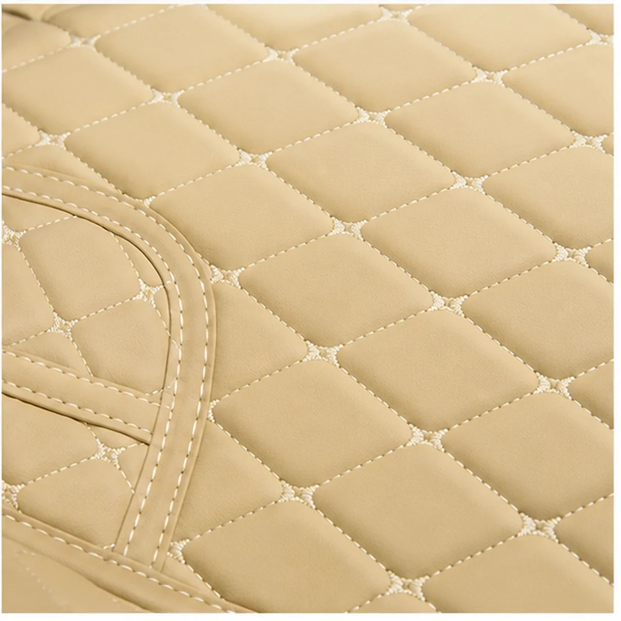 Beige Custom Car Mats