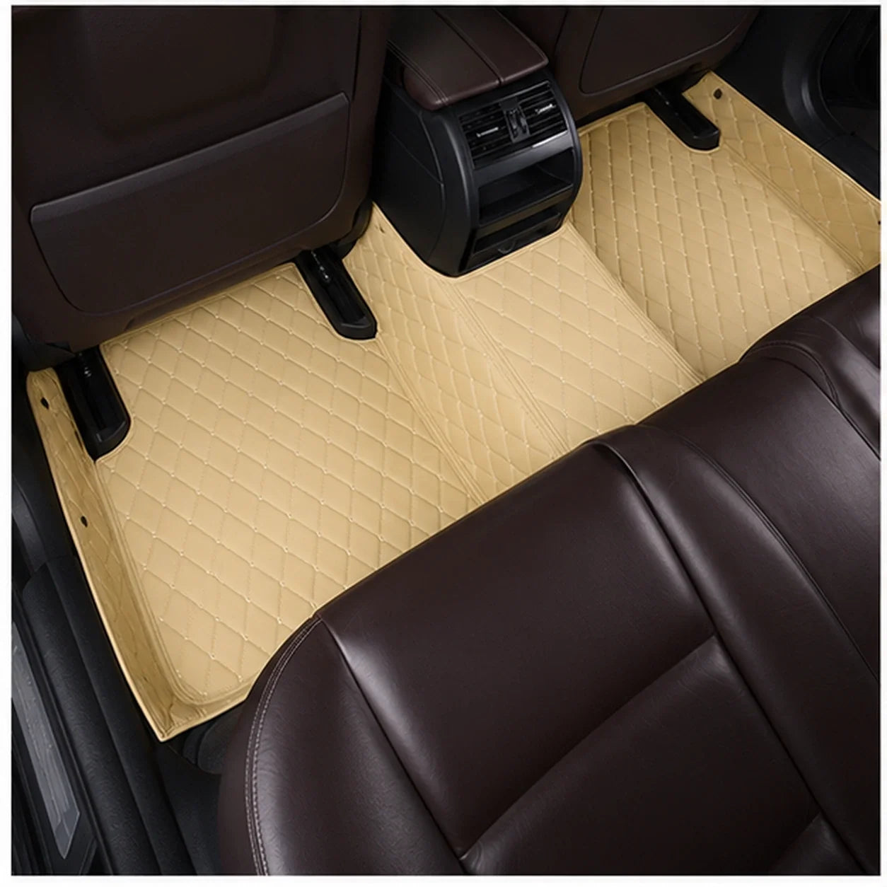 Beige Custom Car Mats