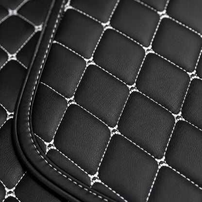 Black & White Custom Car Mats