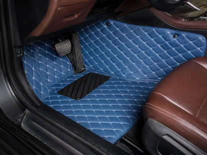 Blue Custom Car Mats