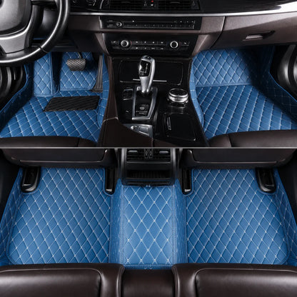 Blue Custom Car Mats