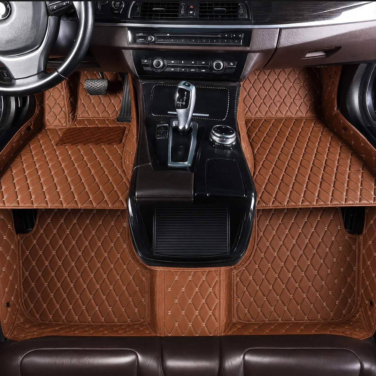 Brown Custom Car Mats