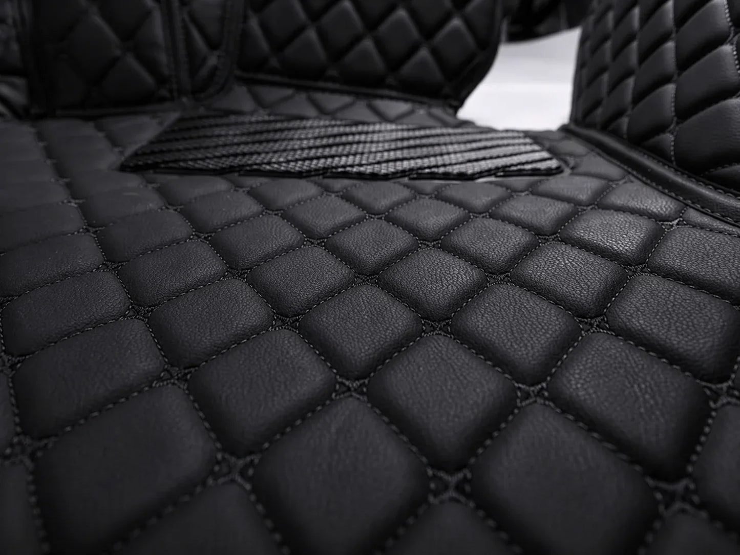 All Black Custom Car Mats
