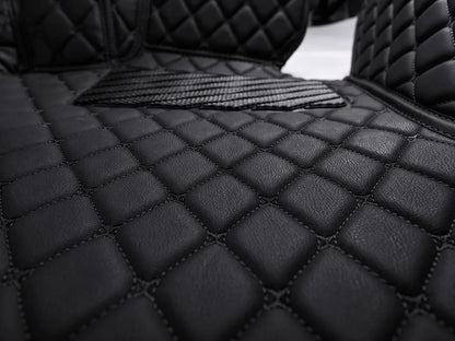 All Black Custom Car Mats