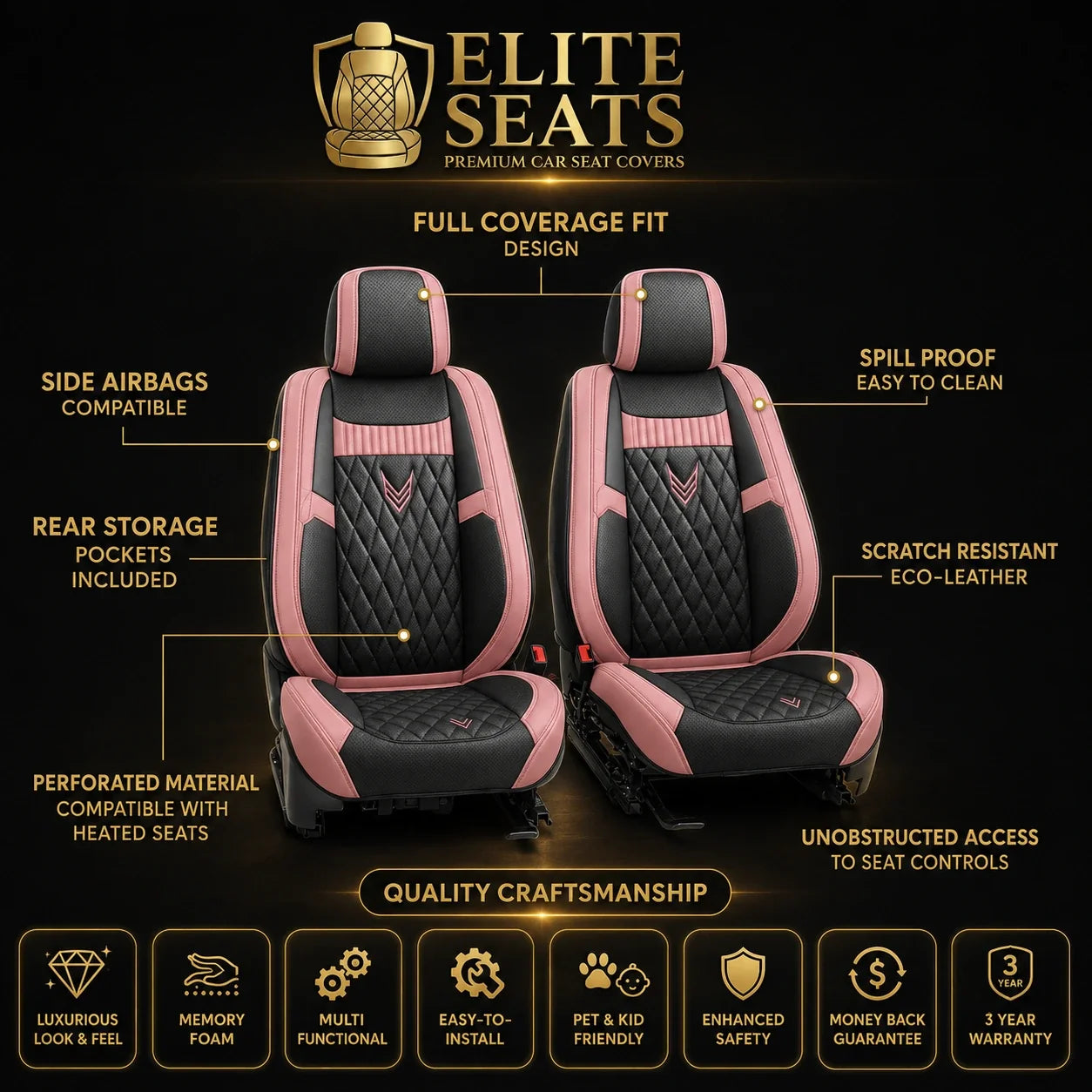 Elite™ Luxury Seat Cover