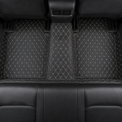 All Black Custom Car Mats