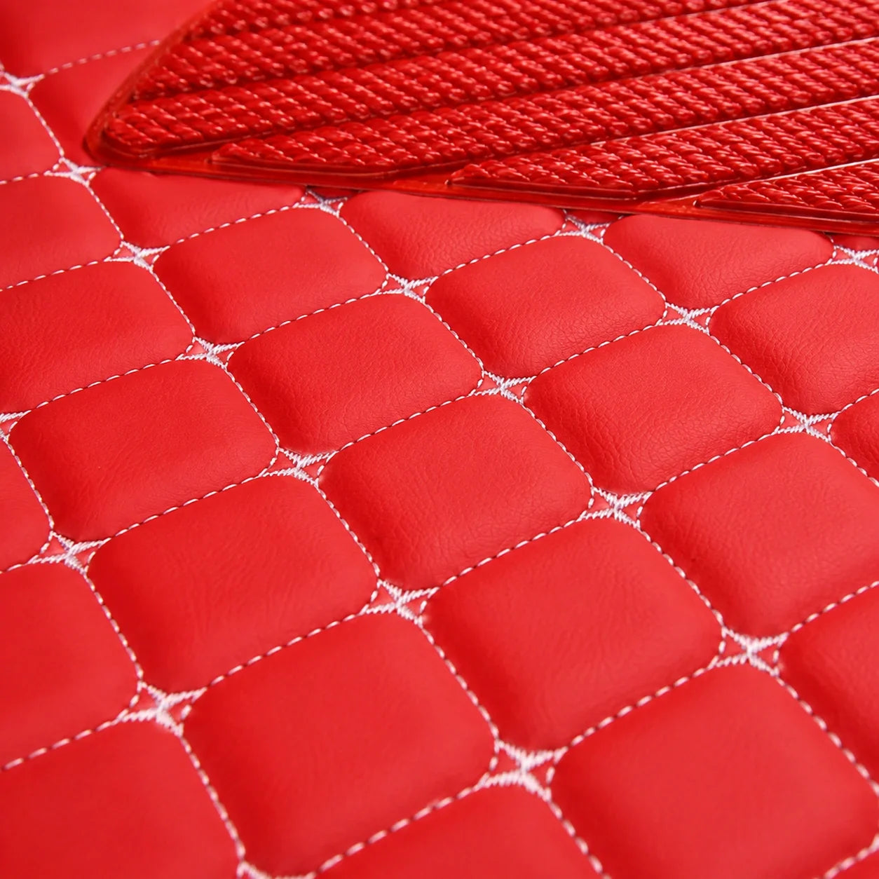 Red Custom Car Mats