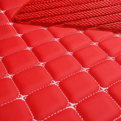 Red Custom Car Mats