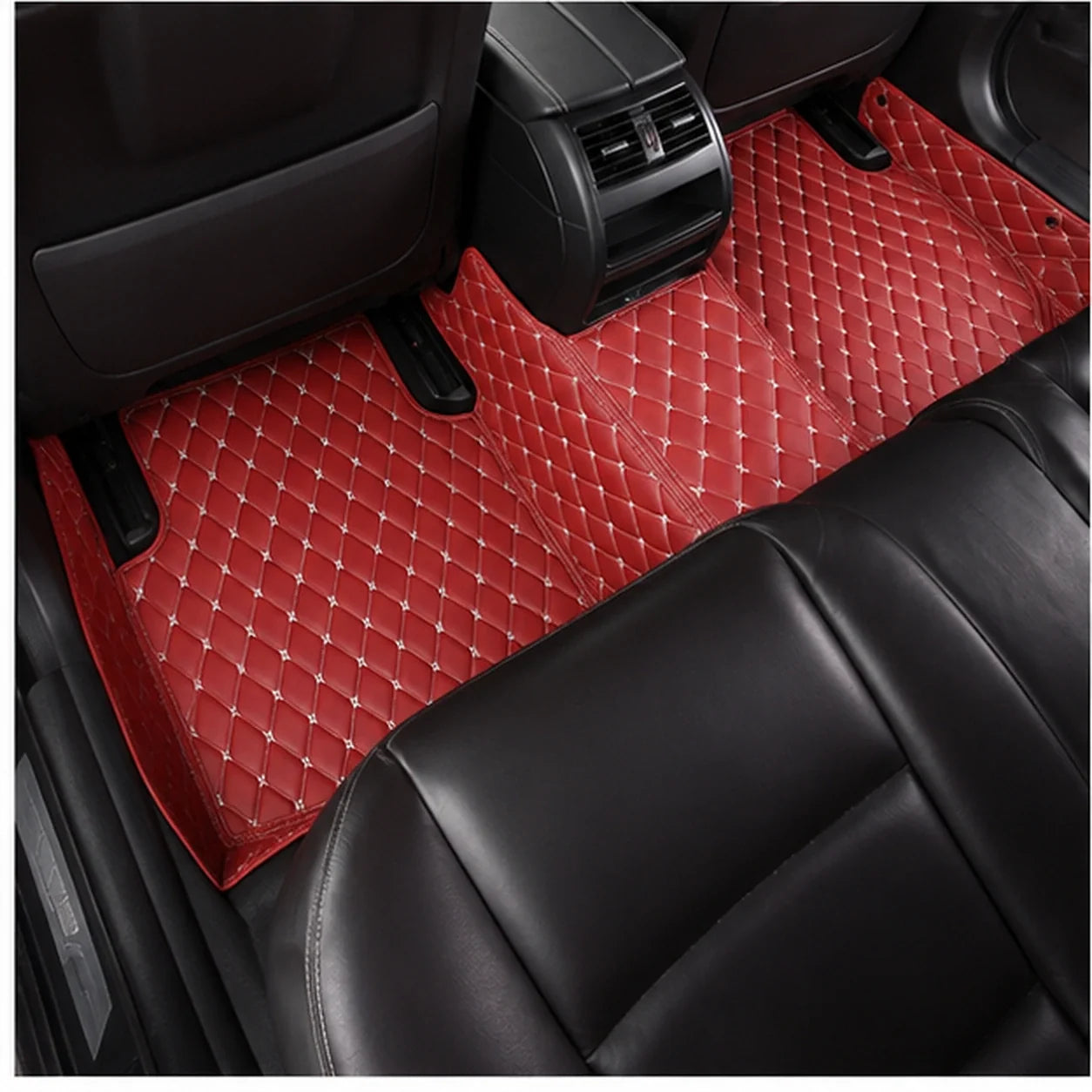 Wine Red Custom Car Mats